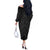 Poutama Korowai New Zealand Off The Shoulder Long Sleeve Dress Aotearoa Maori Tattoo - Polynesian Pride