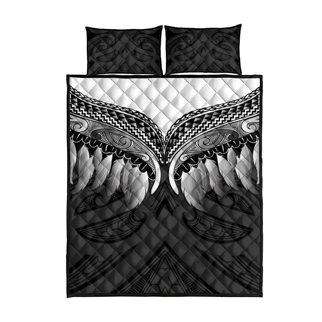 Poutama Korowai New Zealand Quilt Bed Set Aotearoa Maori Tattoo LT14 - Polynesian Pride