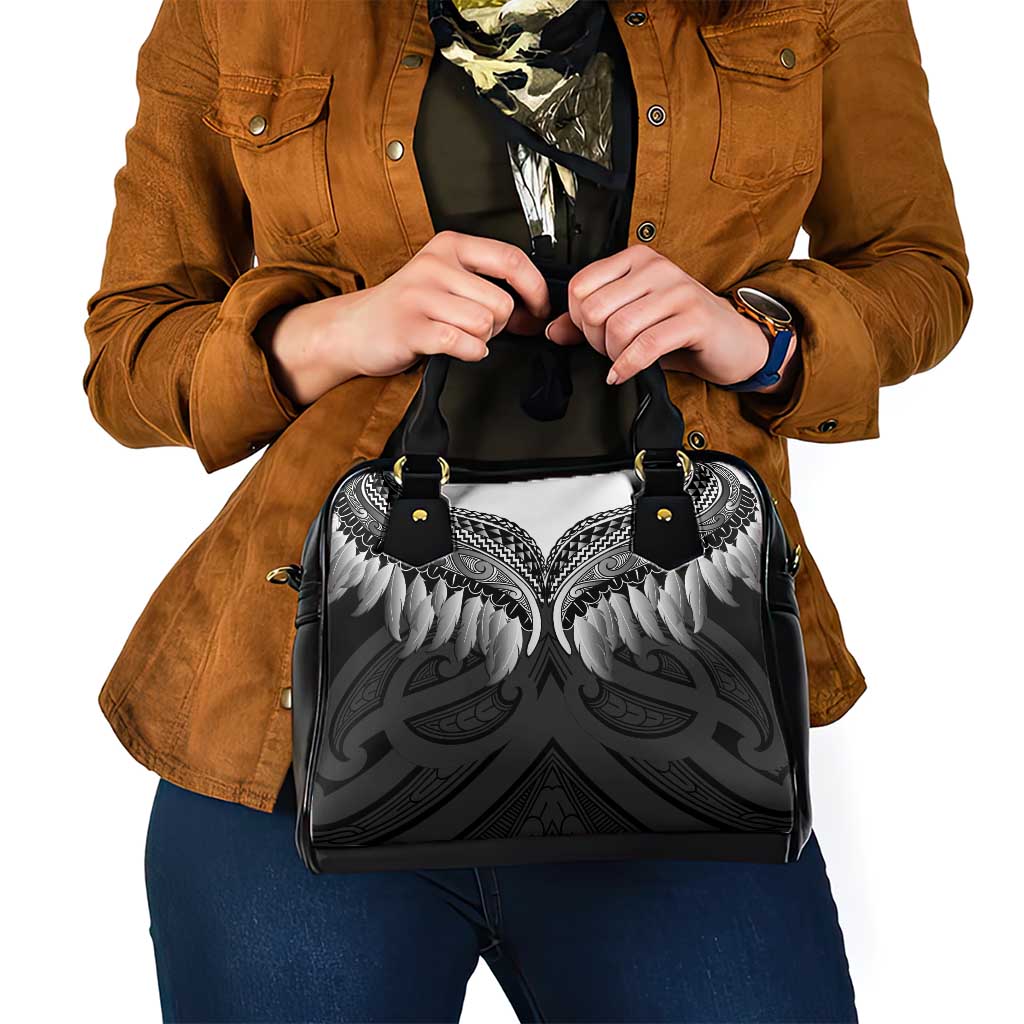Poutama Korowai New Zealand Shoulder Handbag Aotearoa Maori Tattoo - Polynesian Pride
