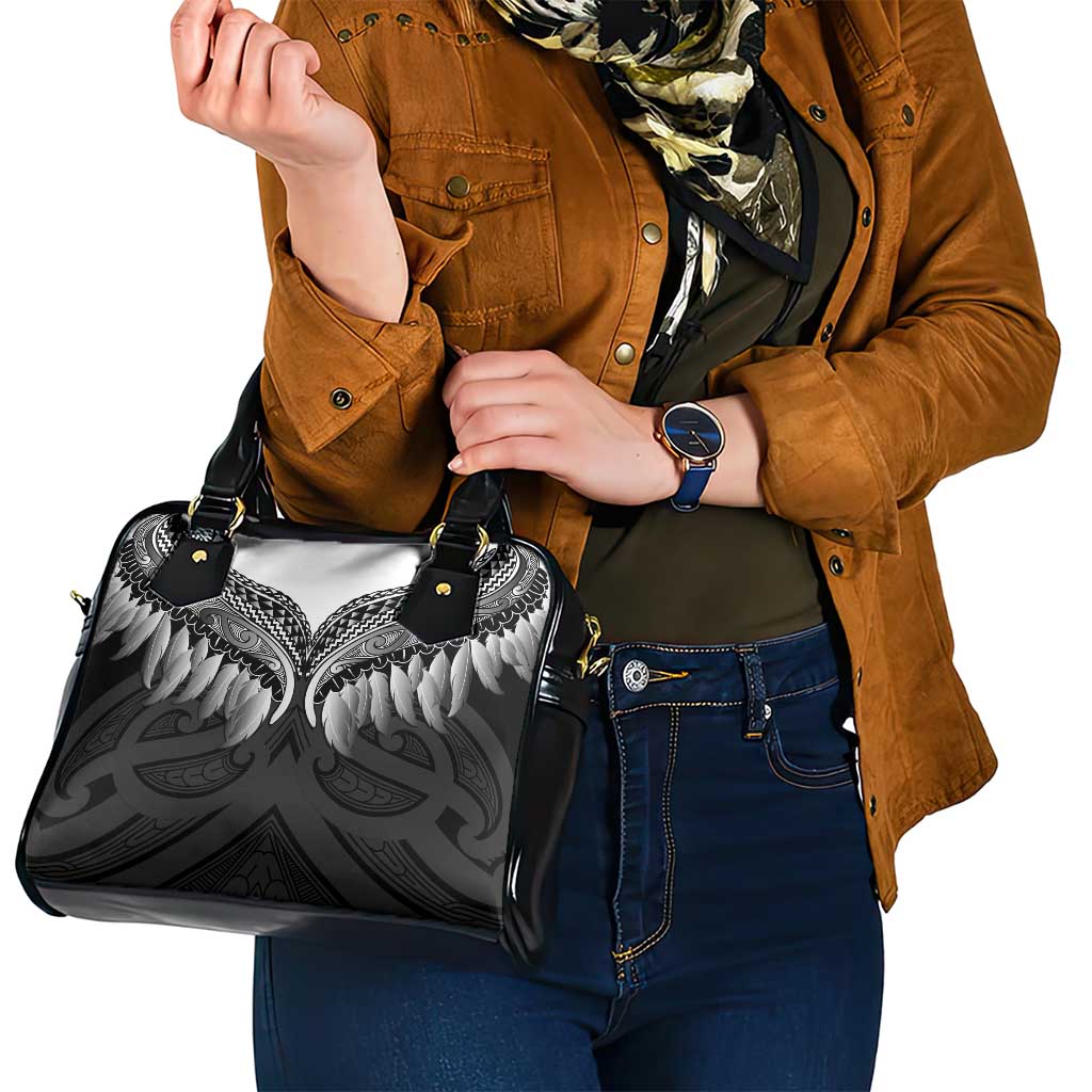 Poutama Korowai New Zealand Shoulder Handbag Aotearoa Maori Tattoo - Polynesian Pride