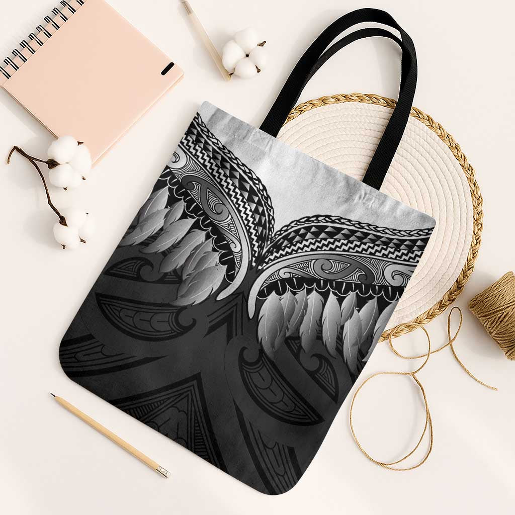 Poutama Korowai New Zealand Tote Bag Aotearoa Maori Tattoo - Polynesian Pride
