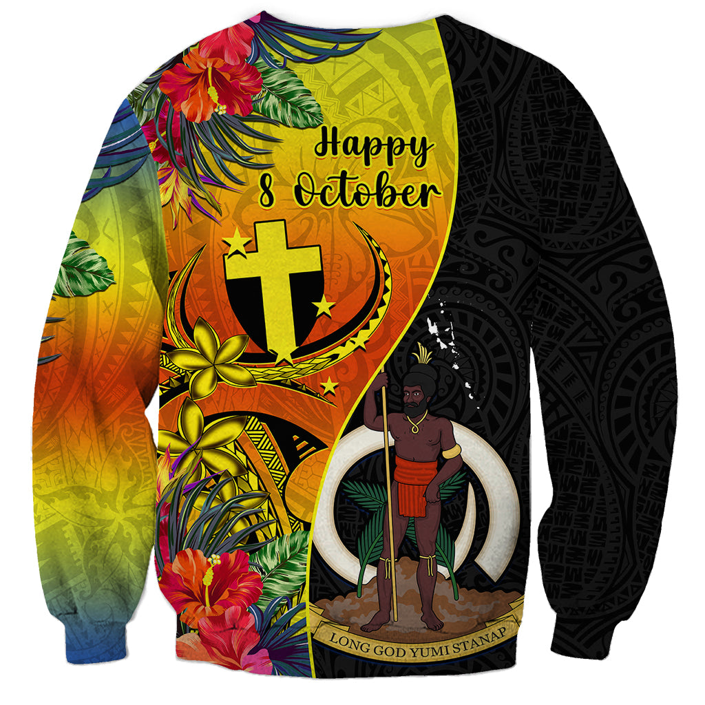 vanuatu-tafea-day-sweatshirt-coat-of-arms-mix-tropical-flowers