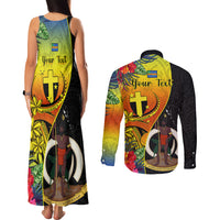 personalised-vanuatu-tafea-day-couples-matching-tank-maxi-dress-and-long-sleeve-button-shirts-coat-of-arms-mix-tropical-flowers