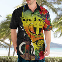 personalised-vanuatu-tafea-day-hawaiian-shirt-coat-of-arms-mix-tropical-flowers