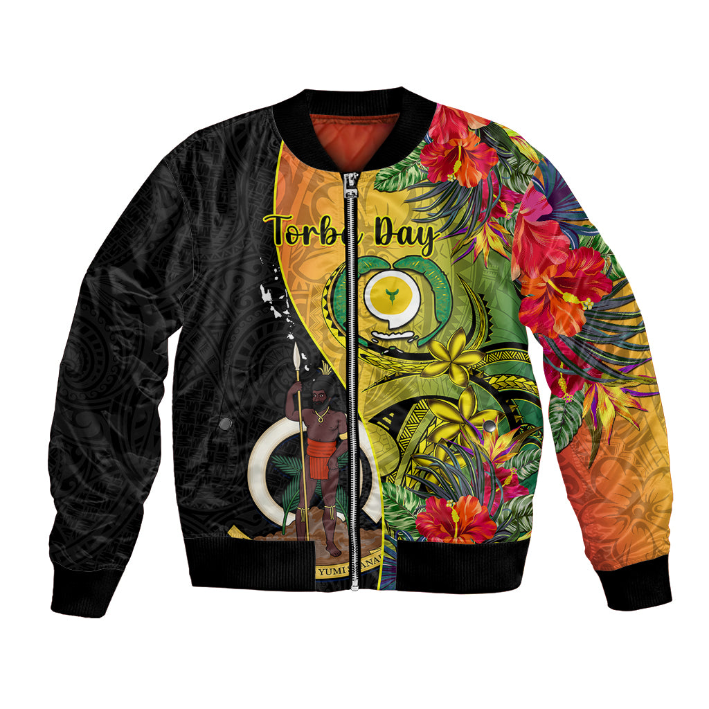 vanuatu-torba-day-bomber-jacket-coat-of-arms-mix-tropical-flowers