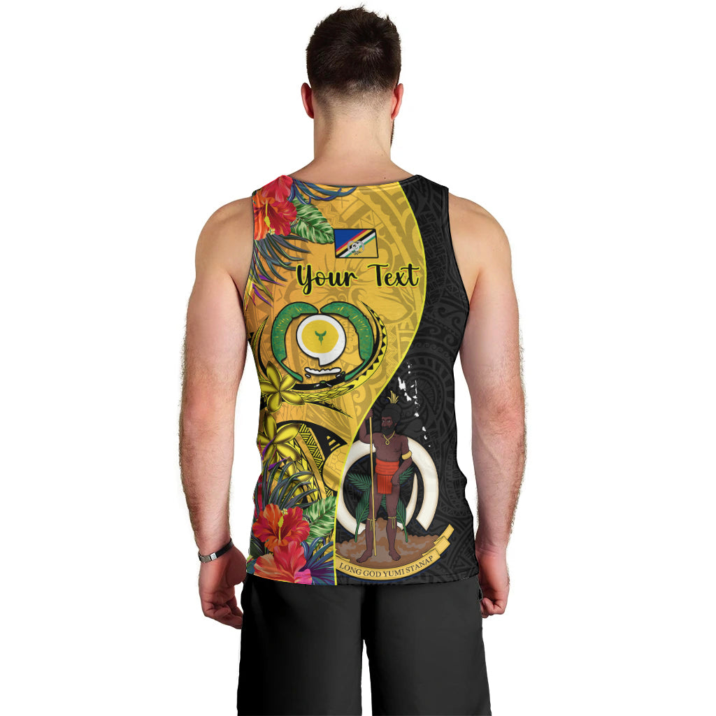 personalised-vanuatu-torba-day-men-tank-top-coat-of-arms-mix-tropical-flowers