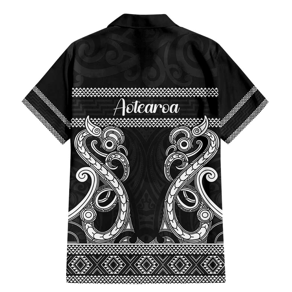 Kia Ora New Zealand Family Matching Mermaid Dress and Hawaiian Shirt Maori Language Week Pango Taniko Motif LT14 - Polynesian Pride