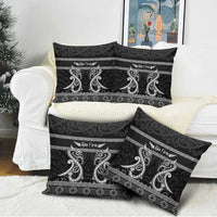 Kia Ora New Zealand Pillow Cover Maori Language Week Pango Taniko Motif - Polynesian Pride