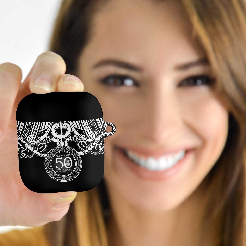 Kia Kaha Te Reo Maori New Zealand AirPods Case 50th Anniversary Ake Ake Ake - Polynesian Pride