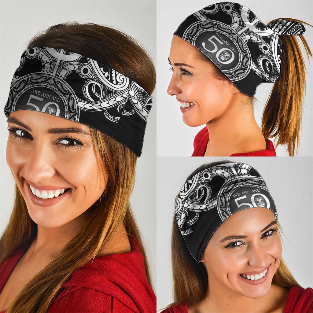 Kia Kaha Te Reo Maori New Zealand Neck Gaiter 50th Anniversary Ake Ake Ake - Polynesian Pride