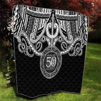 Kia Kaha Te Reo Maori New Zealand Quilt 50th Anniversary Ake Ake Ake - Polynesian Pride