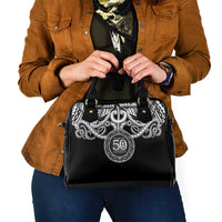 Kia Kaha Te Reo Maori New Zealand Shoulder Handbag 50th Anniversary Ake Ake Ake - Polynesian Pride