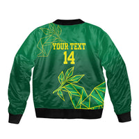 Fiji Tailevu Rugby Custom Bomber Jacket Warai Na Leqa LT14 - Polynesian Pride