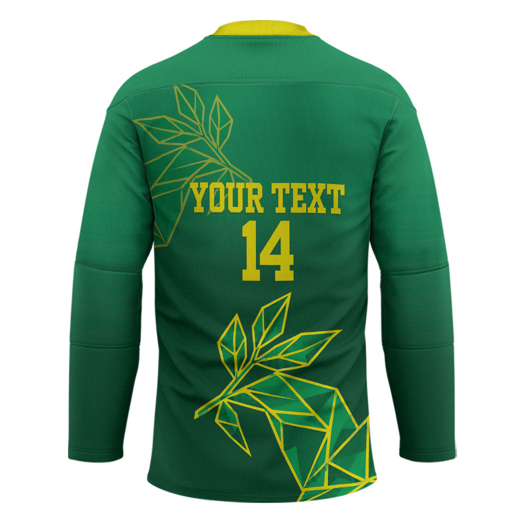 Fiji Tailevu Rugby Custom Hockey Jersey Warai Na Leqa LT14 - Polynesian Pride