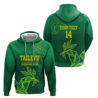 Fiji Tailevu Rugby Custom Hoodie Warai Na Leqa LT14 - Polynesian Pride