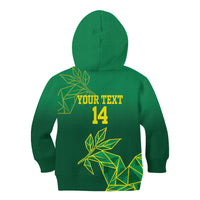 Fiji Tailevu Rugby Custom Kid Hoodie Warai Na Leqa LT14 - Polynesian Pride