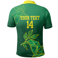 Fiji Tailevu Rugby Custom Polo Shirt Warai Na Leqa LT14 - Polynesian Pride
