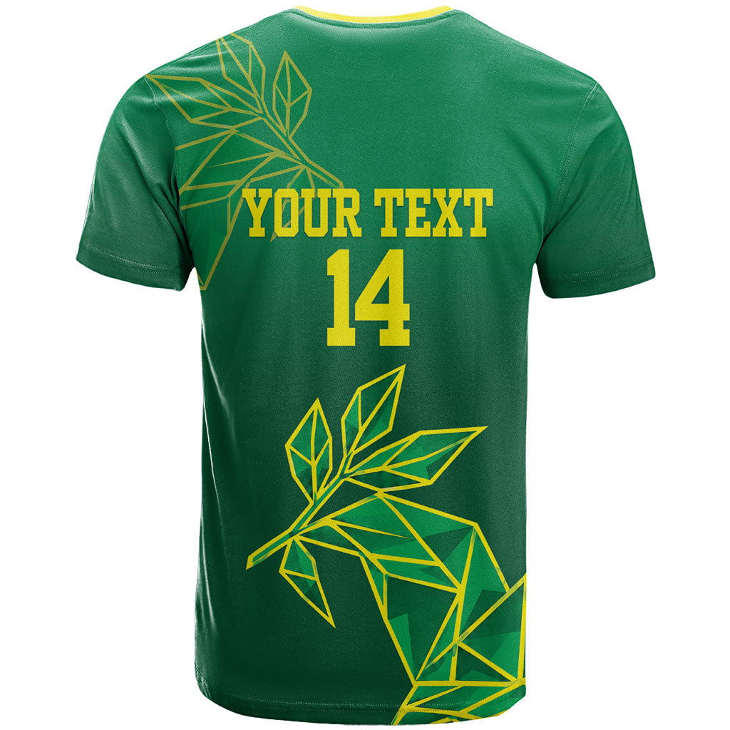 Fiji Tailevu Rugby Custom T Shirt Warai Na Leqa LT14 - Polynesian Pride