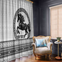 Fiji Nadroga Rugby Personalised Window Curtain Go Stallions Fijian Tapa LT14 - Polynesian Pride