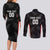 Custom New Zealand Silver Fern Softball Couples Matching Long Sleeve Bodycon Dress and Long Sleeve Button Shirt Go Aotearoa