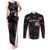 Custom New Zealand Silver Fern Softball Couples Matching Tank Maxi Dress and Long Sleeve Button Shirt Go Aotearoa