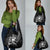 Custom Aotearoa Ice Hockey Grocery Bag NZ Tiki Mascot - Maori Pattern