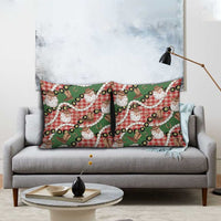 Cowboy Hawaii Mele Kalikimaka Pillow Cover Paniolo Kukui Nut Pikake Lei Red Version LT14 - Polynesian Pride