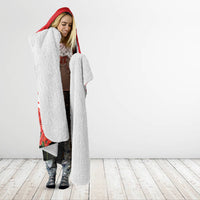 Tonga ANZAC Day Hooded Blanket Camouflage With Poppies Lest We Forget LT14 - Polynesian Pride