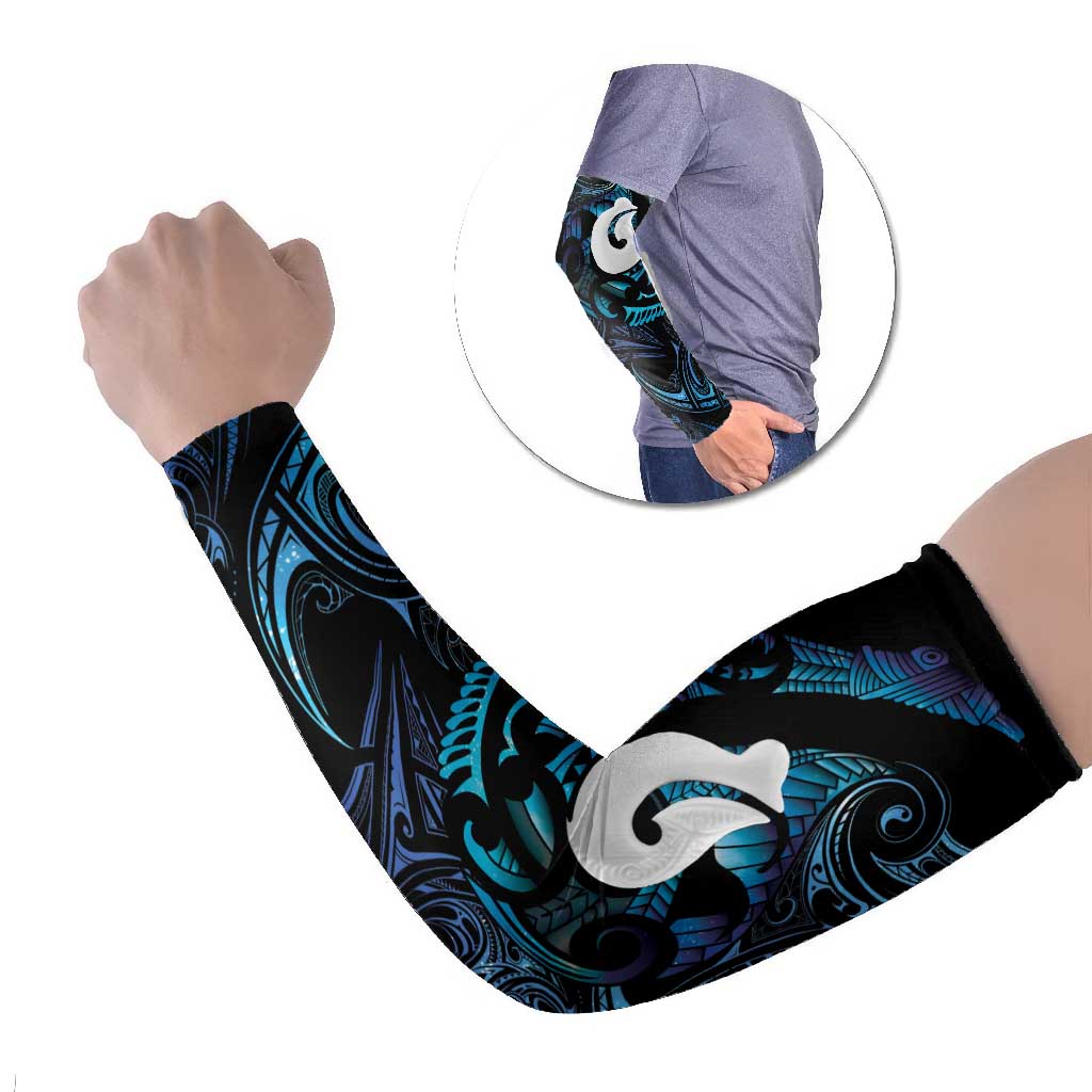 Hei Matau New Zealand Matariki Arm Sleeves NZ Fish Hook Maori Art