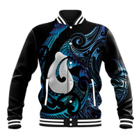 Hei Matau New Zealand Matariki Baseball Jacket NZ Fish Hook Maori Art