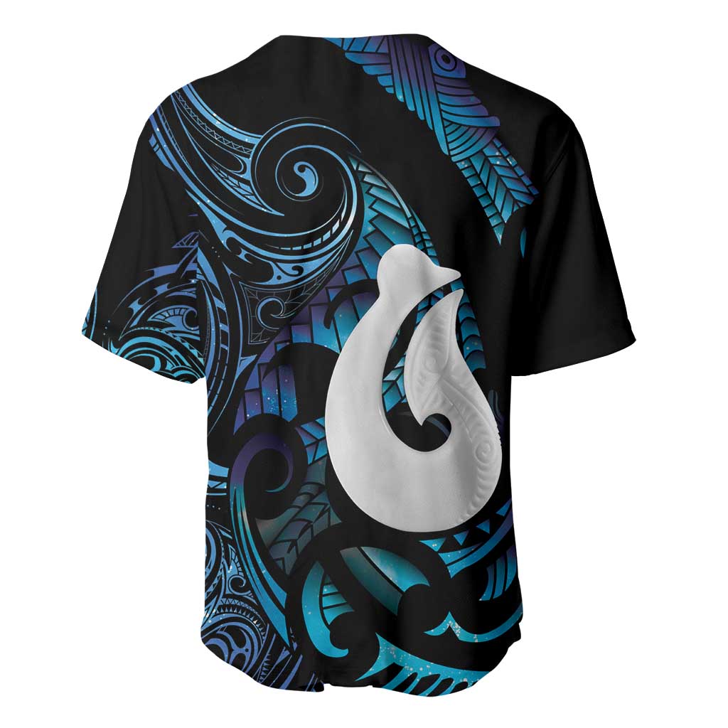 Hei Matau New Zealand Matariki Baseball Jersey NZ Fish Hook Maori Art
