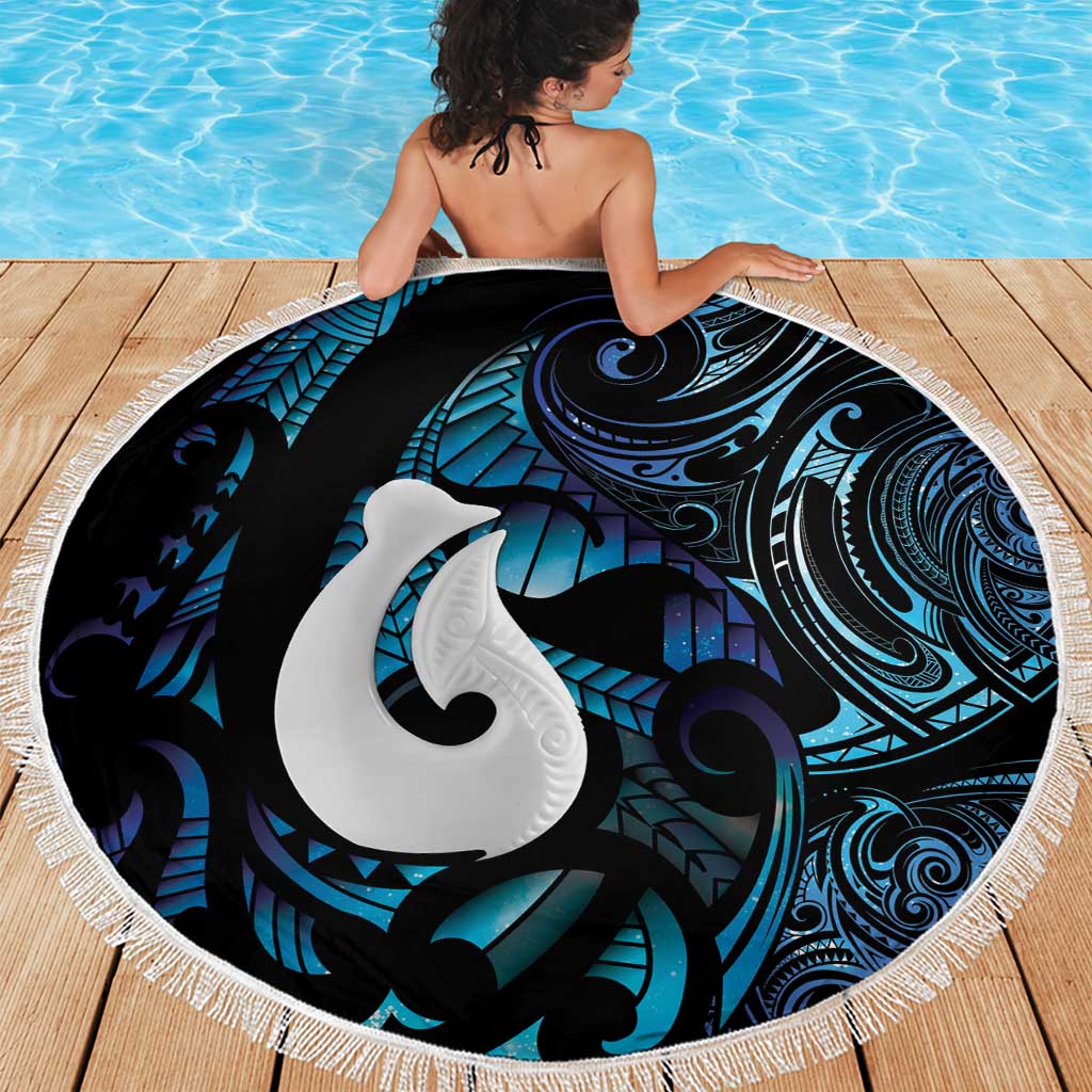 Hei Matau New Zealand Matariki Beach Blanket NZ Fish Hook Maori Art