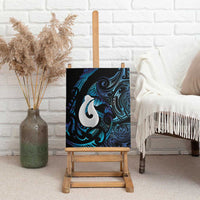 Hei Matau New Zealand Matariki Canvas Wall Art NZ Fish Hook Maori Art