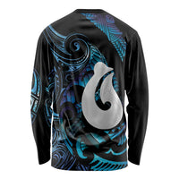 Hei Matau New Zealand Matariki Long Sleeve Shirt NZ Fish Hook Maori Art