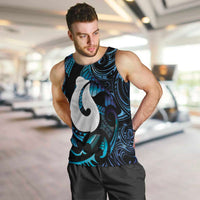 Hei Matau New Zealand Matariki Men Tank Top NZ Fish Hook Maori Art