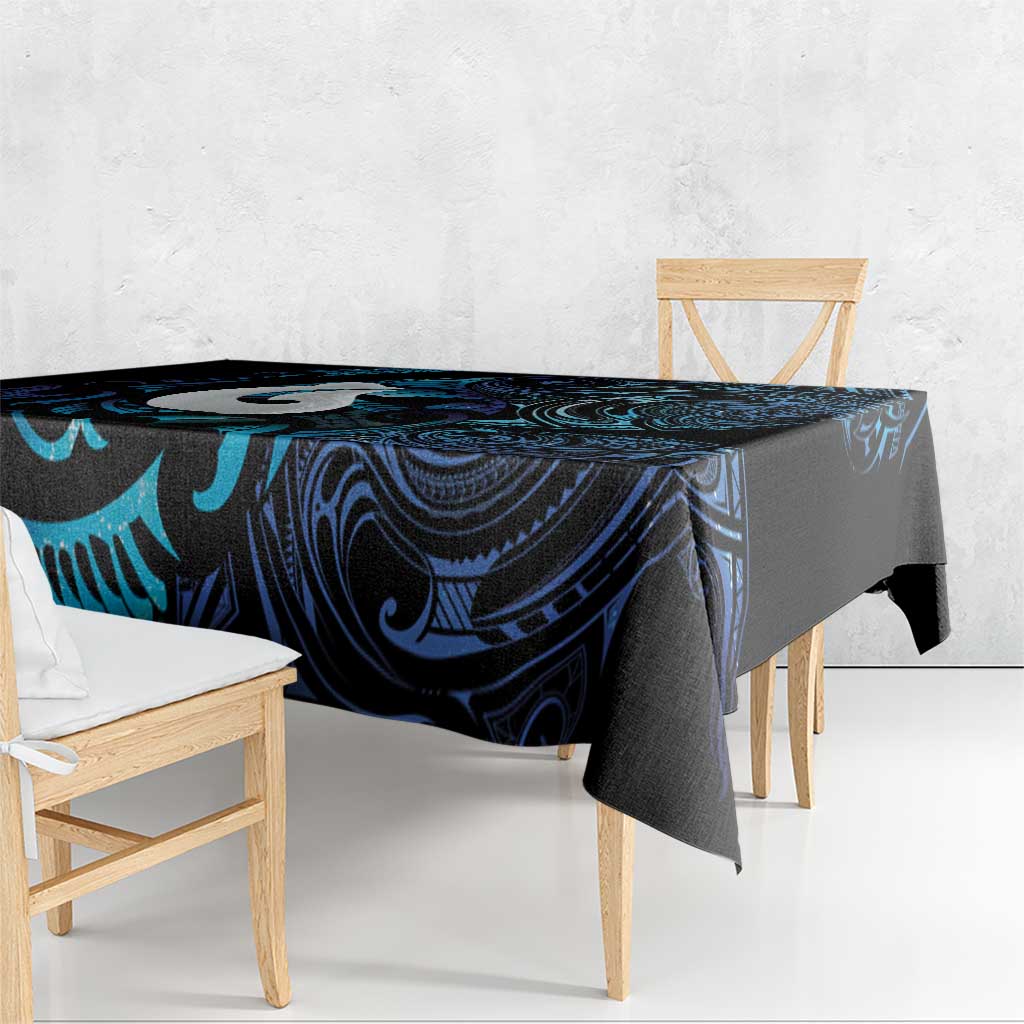 Hei Matau New Zealand Matariki Tablecloth NZ Fish Hook Maori Art