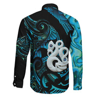 Manaia New Zealand Matariki Family Matching Mermaid Dress and Hawaiian Shirt NZ Paua Shell Maori Art LT14 - Polynesian Pride