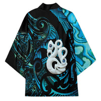 Manaia New Zealand Matariki Kimono NZ Paua Shell Maori Art