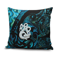 Manaia New Zealand Matariki Pillow Cover NZ Paua Shell Maori Art