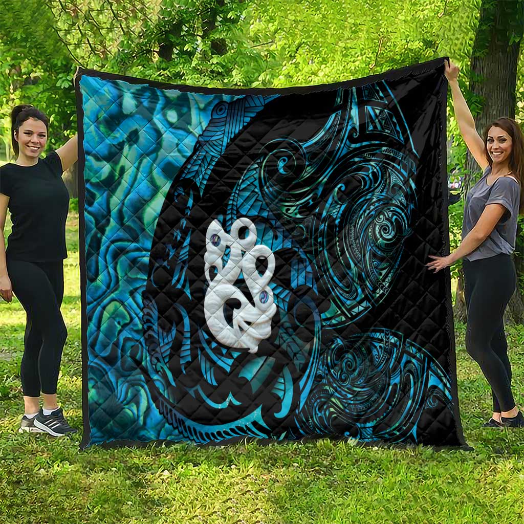 Manaia New Zealand Matariki Quilt NZ Paua Shell Maori Art