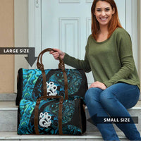 Manaia New Zealand Matariki Travel Bag NZ Paua Shell Maori Art