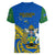 Polynesian Pride Independence Day Solomon Islands Women V Neck T Shirt Happy 45th Anniversary LT14 - Polynesian Pride