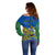 Personalised Independence Day Solomon Islands Off Shoulder Sweater Happy 45th Anniversary LT14 - Polynesian Pride