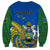 Personalised Independence Day Solomon Islands Sweatshirt Happy 45th Anniversary LT14 - Polynesian Pride