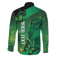 Personalised World Mental Health Awareness Month Family Matching Long Sleeve Bodycon Dress and Hawaiian Shirt Warriors Brave Strong Galaxy Vibes LT14 - Polynesian Pride
