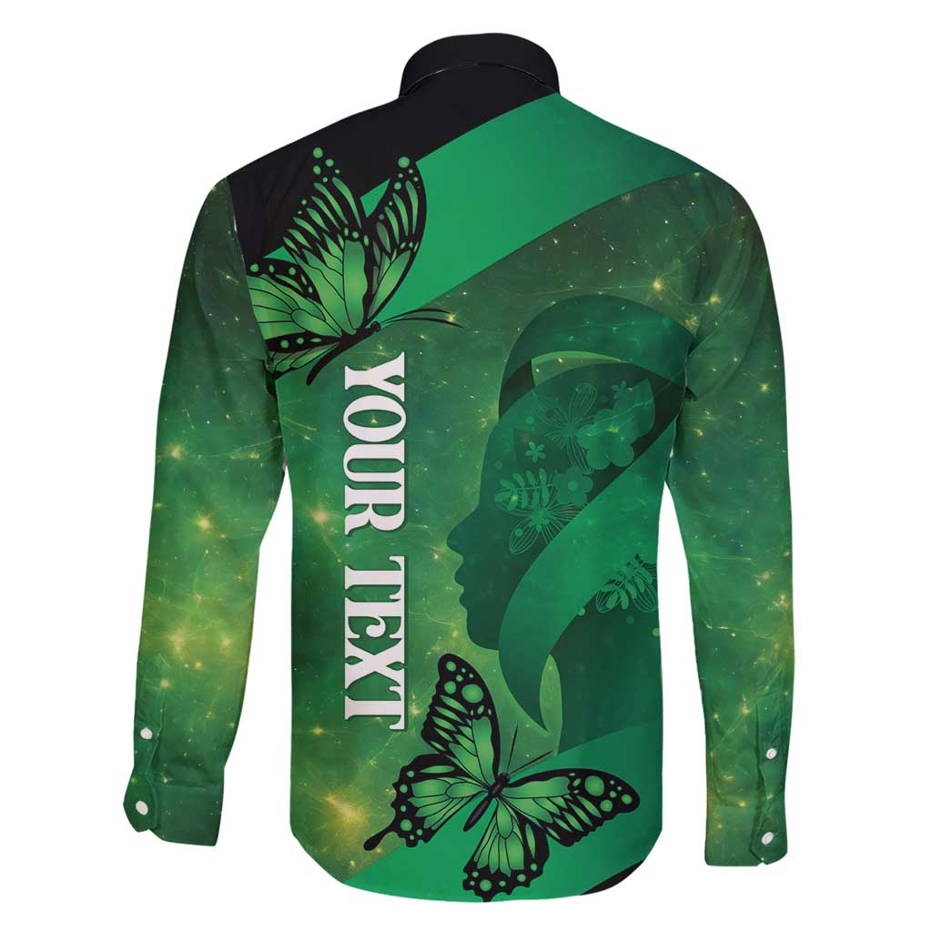 Personalised World Mental Health Awareness Month Family Matching Short Sleeve Bodycon Dress and Hawaiian Shirt Warriors Brave Strong Galaxy Vibes LT14 - Polynesian Pride