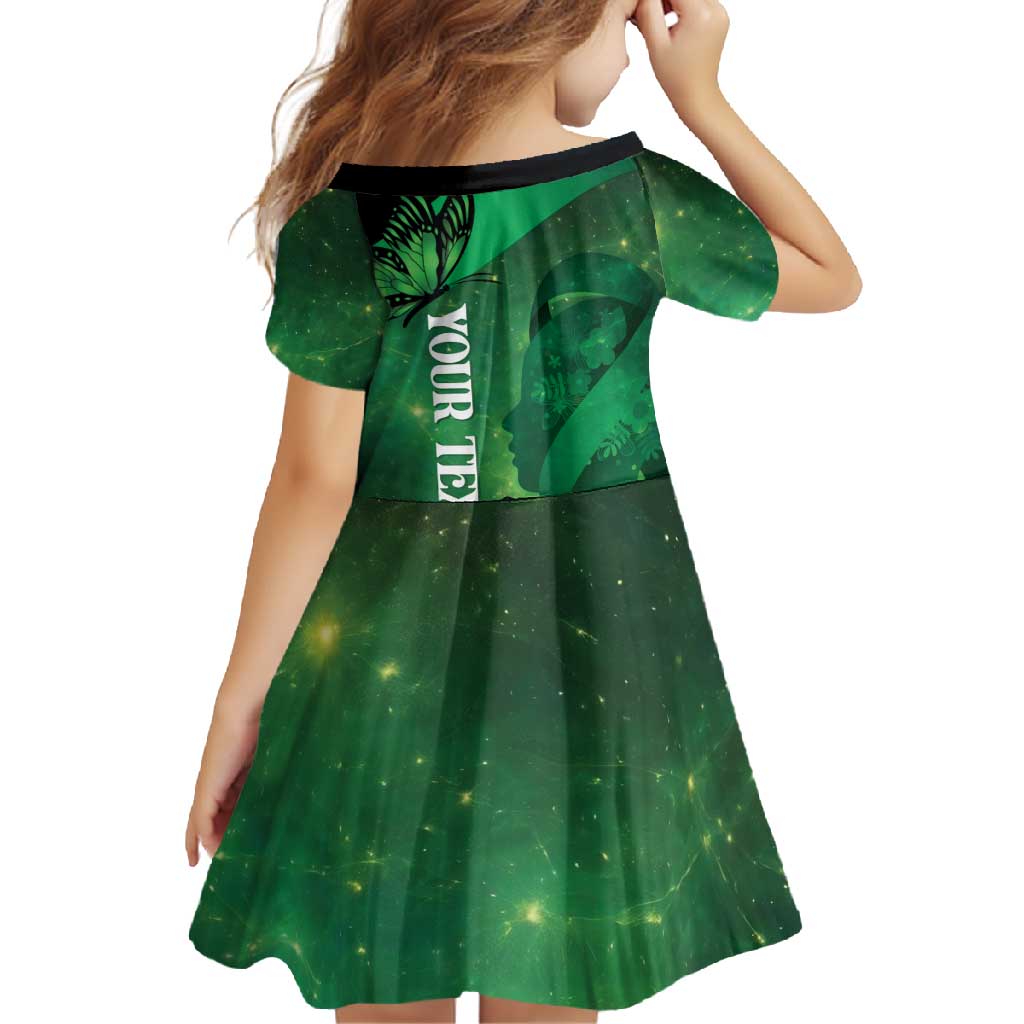 Personalised World Mental Health Awareness Month Family Matching Tank Maxi Dress and Hawaiian Shirt Warriors Brave Strong Galaxy Vibes LT14 - Polynesian Pride