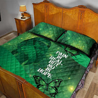 World Mental Health Awareness Month Quilt Bed Set Warriors Brave Strong Galaxy Vibes LT14 - Polynesian Pride