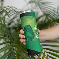 Personalised World Mental Health Awareness Month Skinny Tumbler Warriors Brave Strong Galaxy Vibes LT14 - Polynesian Pride
