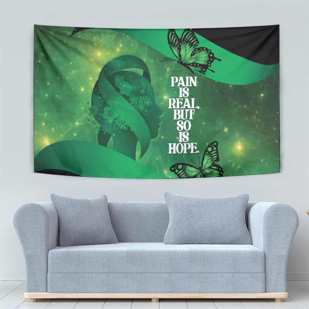 World Mental Health Awareness Month Tapestry Warriors Brave Strong Galaxy Vibes LT14 - Polynesian Pride